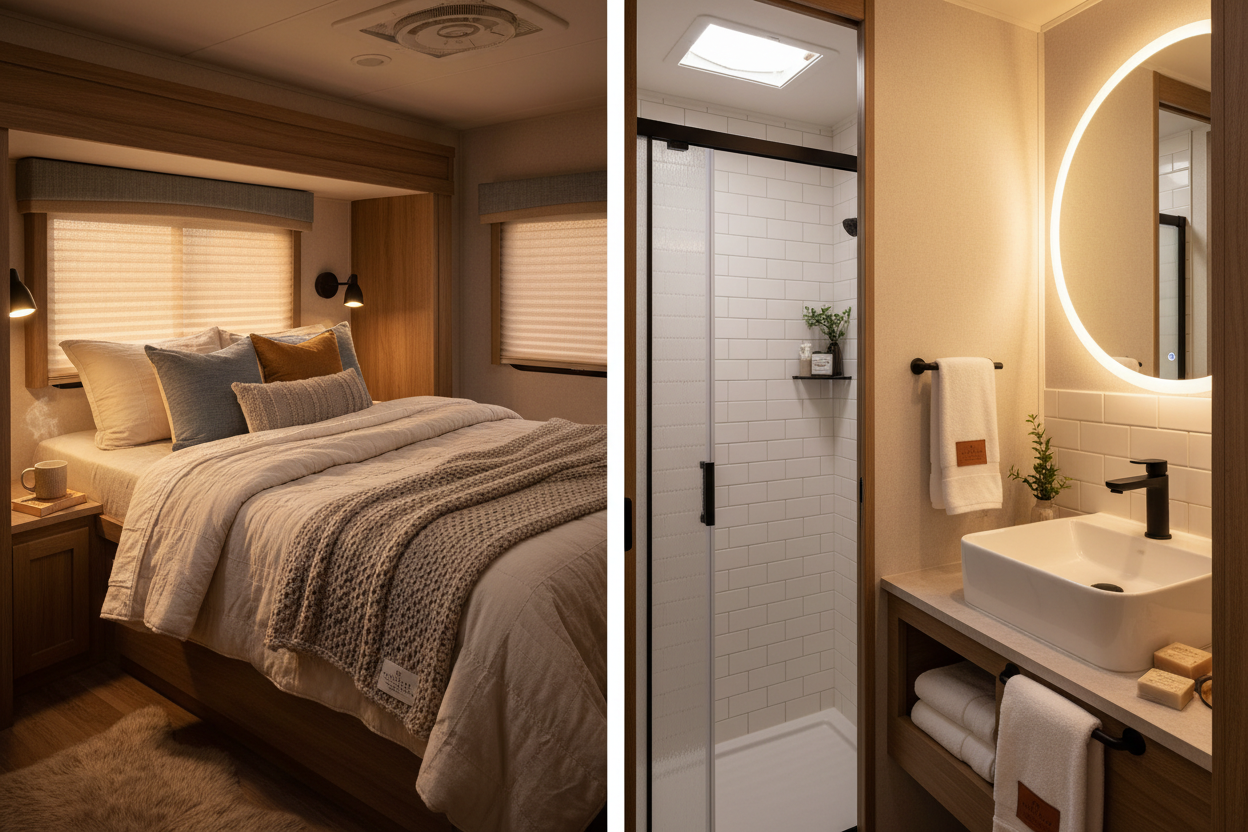 Bath and Bedroom