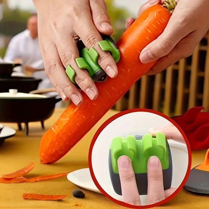 1 Easy and Convenient Peeler, Sharp Blade, Non Slip Grip