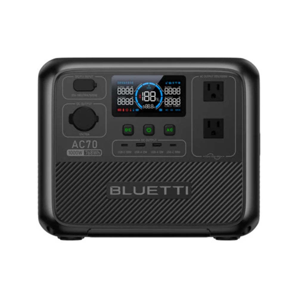 AC70 Portable Power Station | 1000W 768Wh, Solar Generator