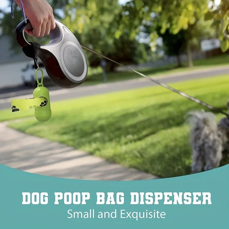 Eco-Friendly Pet Waste Bags - Scented, for Dogs & Cats, Poop Bag Dispenser Included