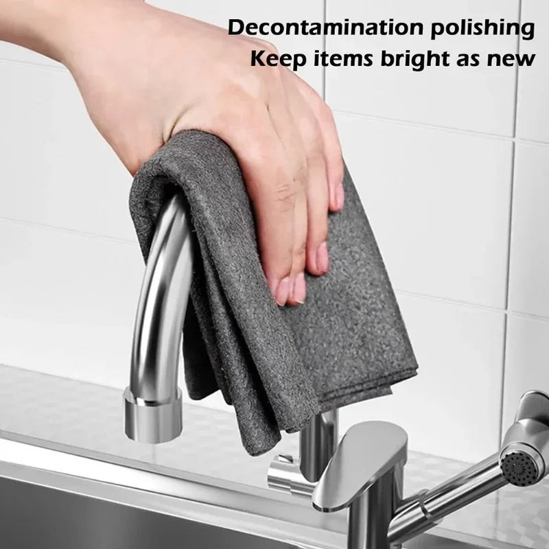 1/20PCS  Reusable Microfiber Washing Rags
