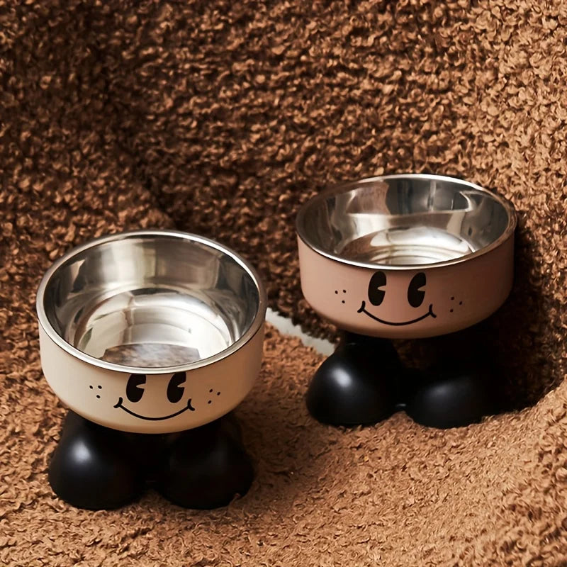 Elevated Dog Cat Bowl Stainless steel Food Water Bowls