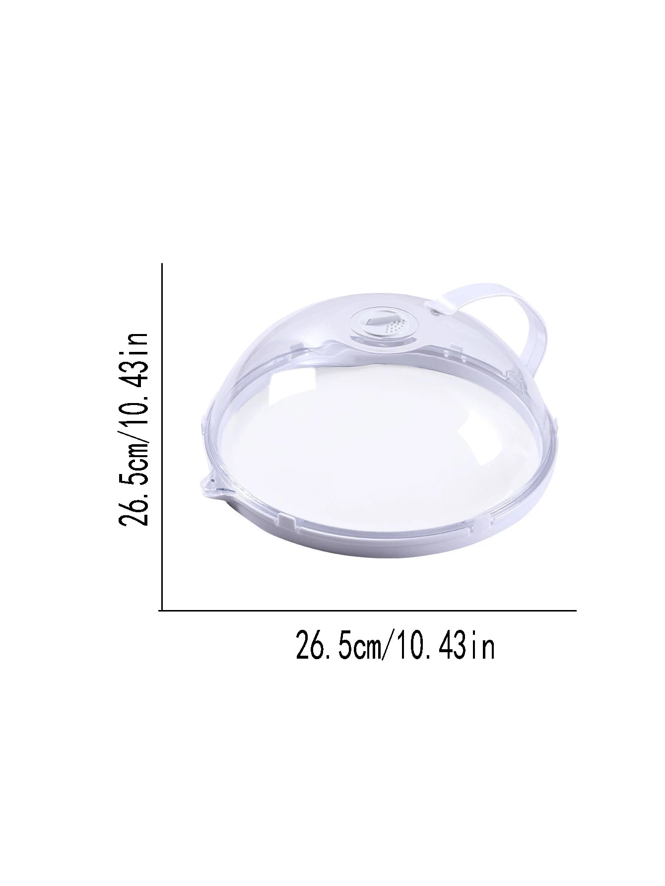 Microwave splash cover, household oven heating cover, handle,