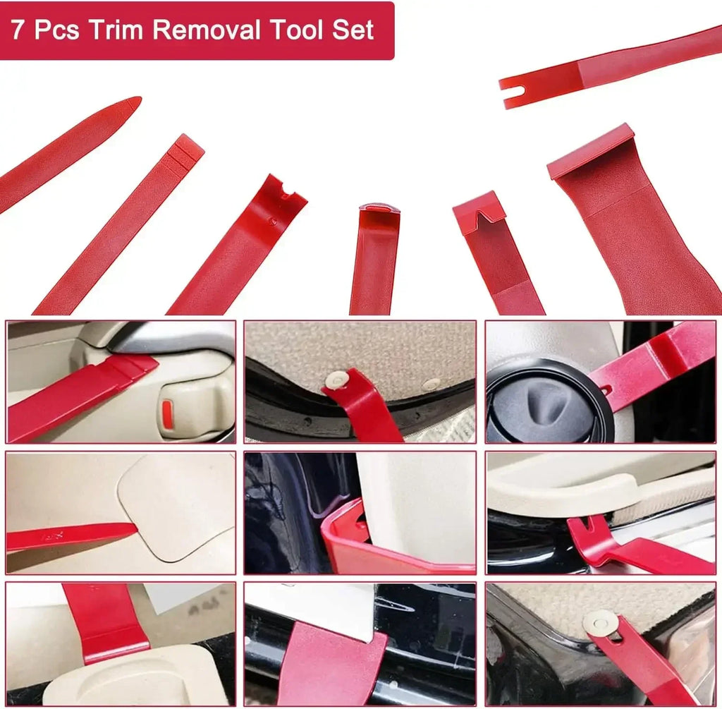 18Pc Car Window Door Emergency Open Key Lost Lock Out Unlock Air Wedge Bag Pump