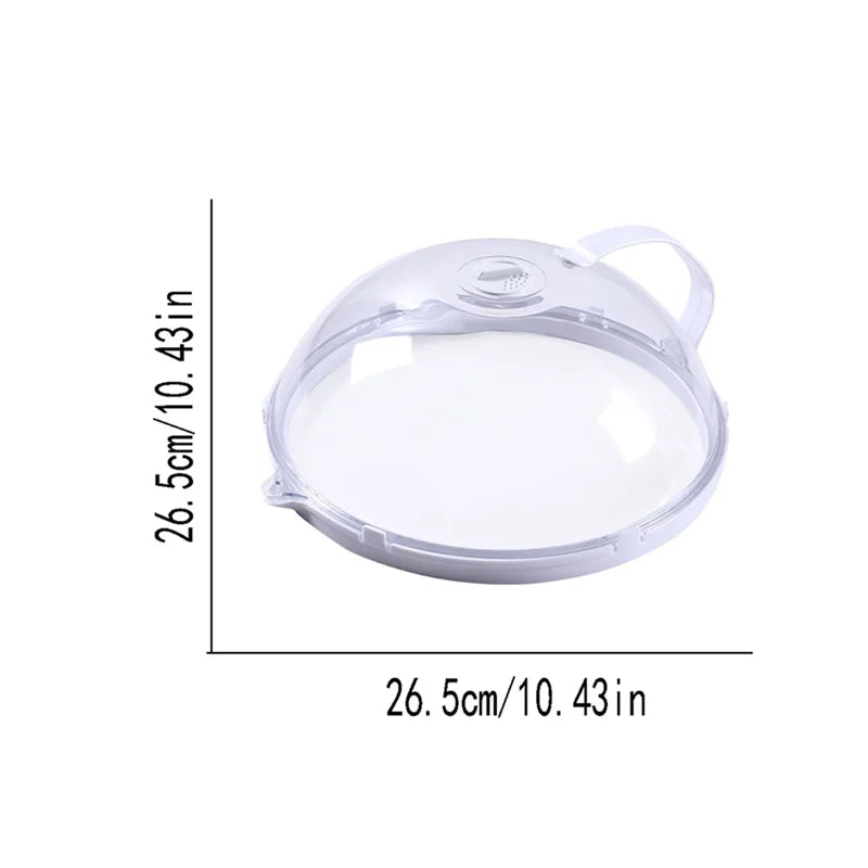 Microwave splash cover, household oven heating cover, handle,
