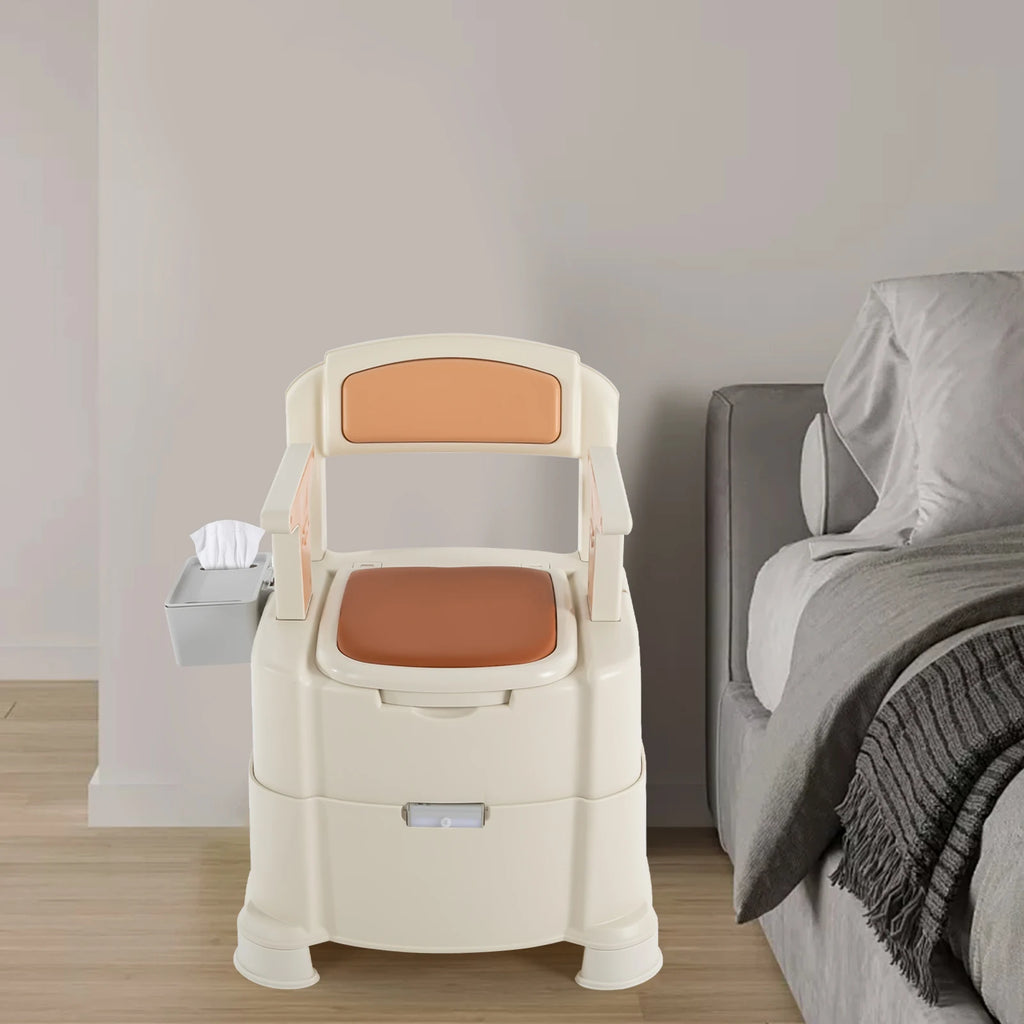 Portable Toilet With Sensor Night Light With Maximum Load 200kg,