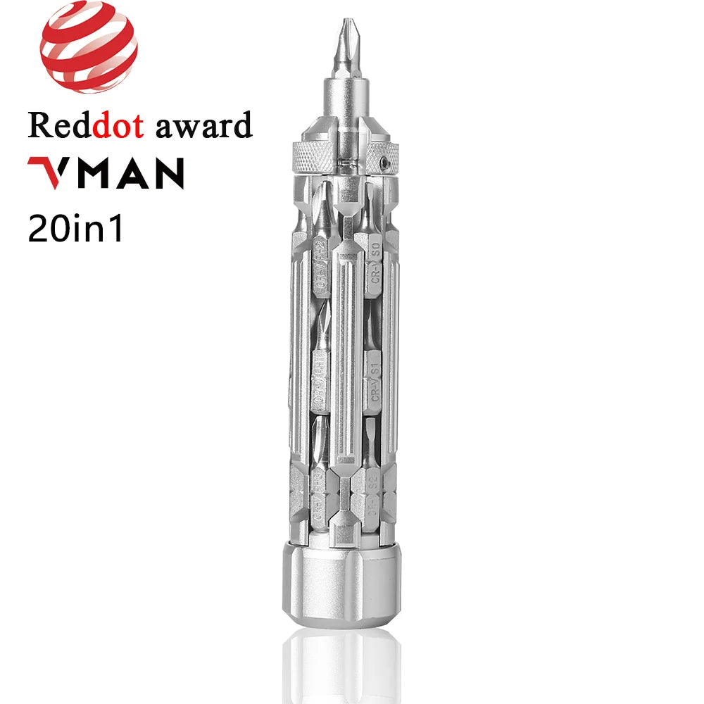 Multi-function Screwdriver Set Magnetic Phillips Torx Drill Bit with Power Settings