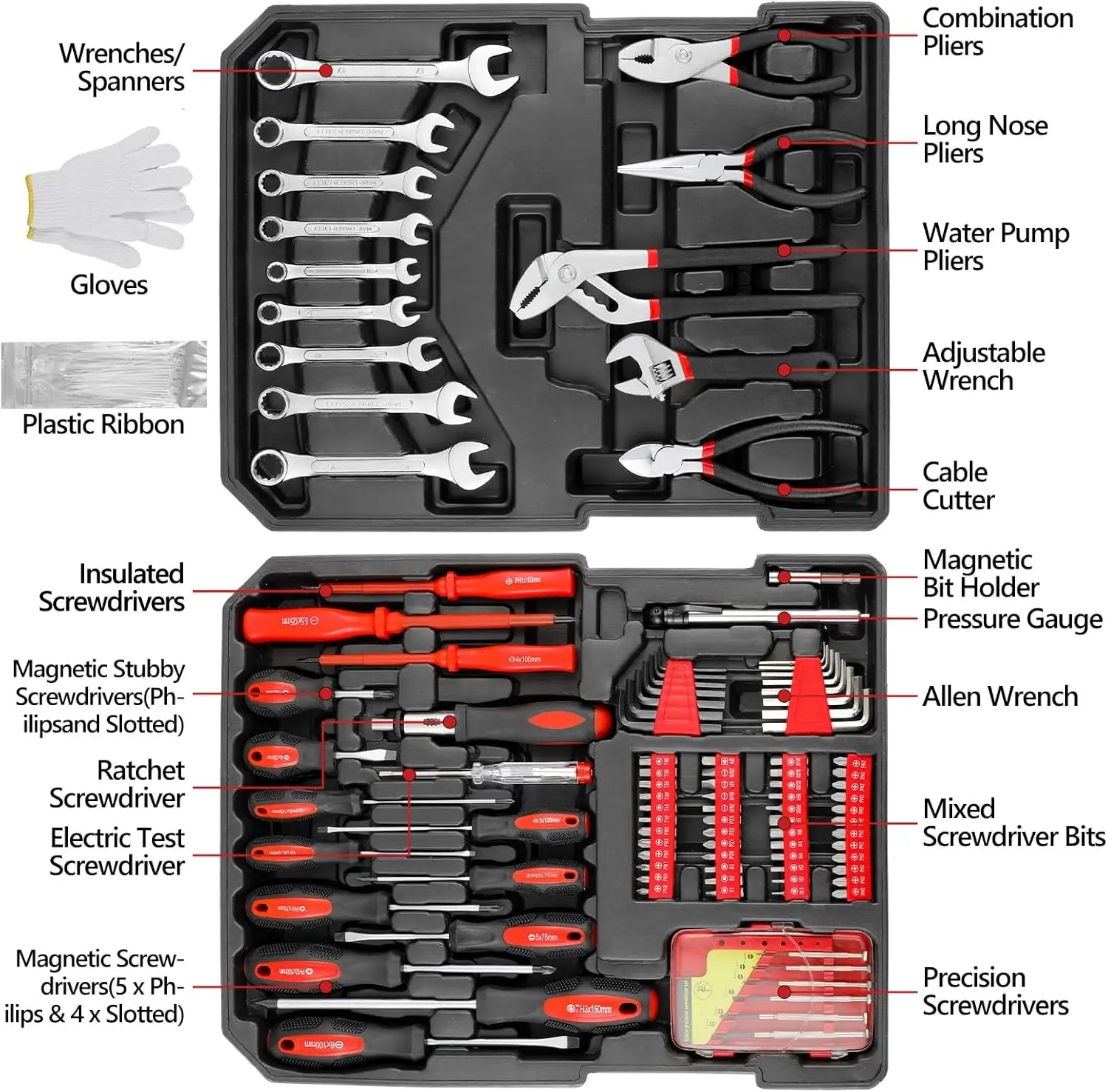 799pcs Tool Set Mechanics Tool kit with Trolley Case