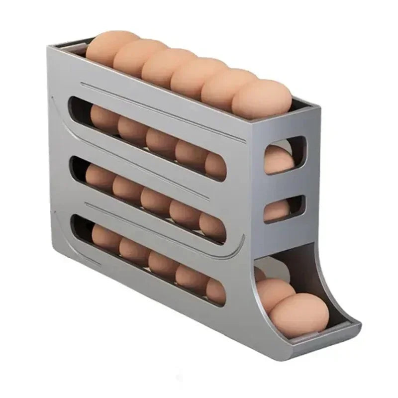4 Layers Automatic Rolling Egg Holder