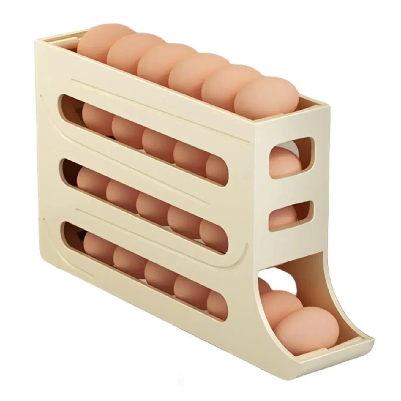 4 Layers Automatic Rolling Egg Holder
