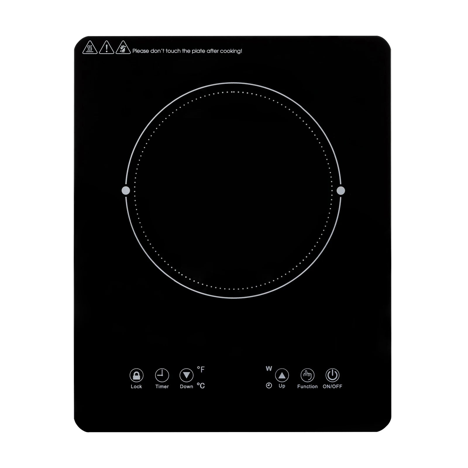 1800W Portable Induction Cooktop w/ Ultra Thin Body