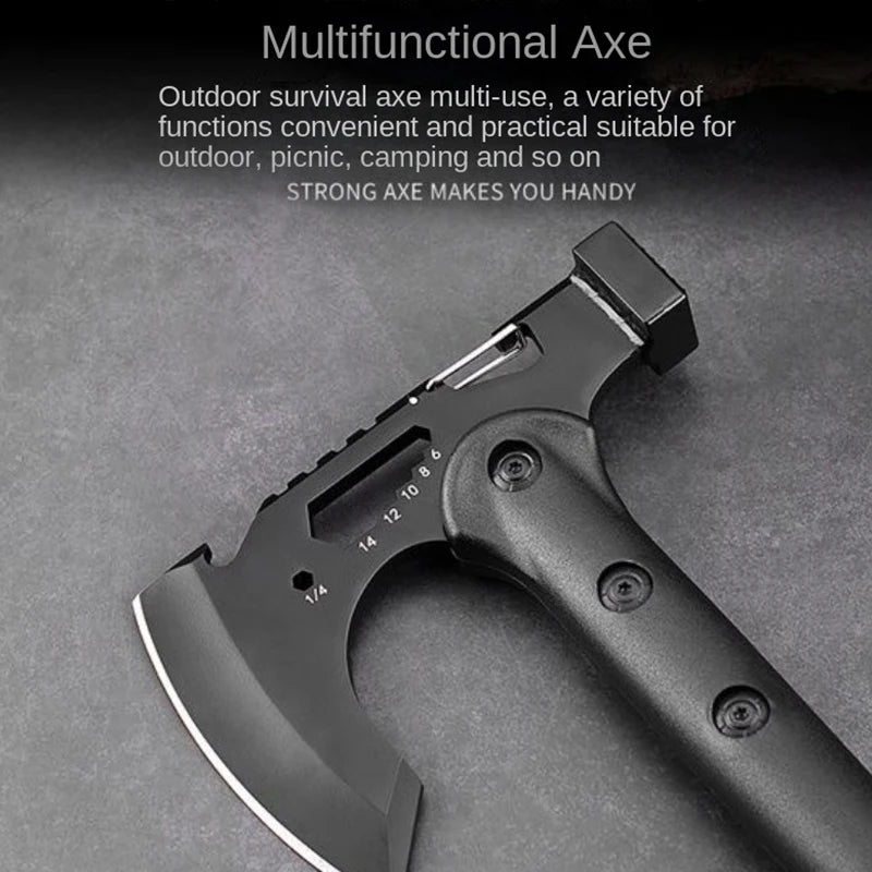 Camping Axe Life-saving Axe Fire Axe Multi-function Raw Tools Outdoor Tactical Axe
