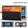 2kw 3kw 4kw 5kw Pure Sine Wave Inverter DC 12V t o AC 110V LCD Display Wireless Remote Controller