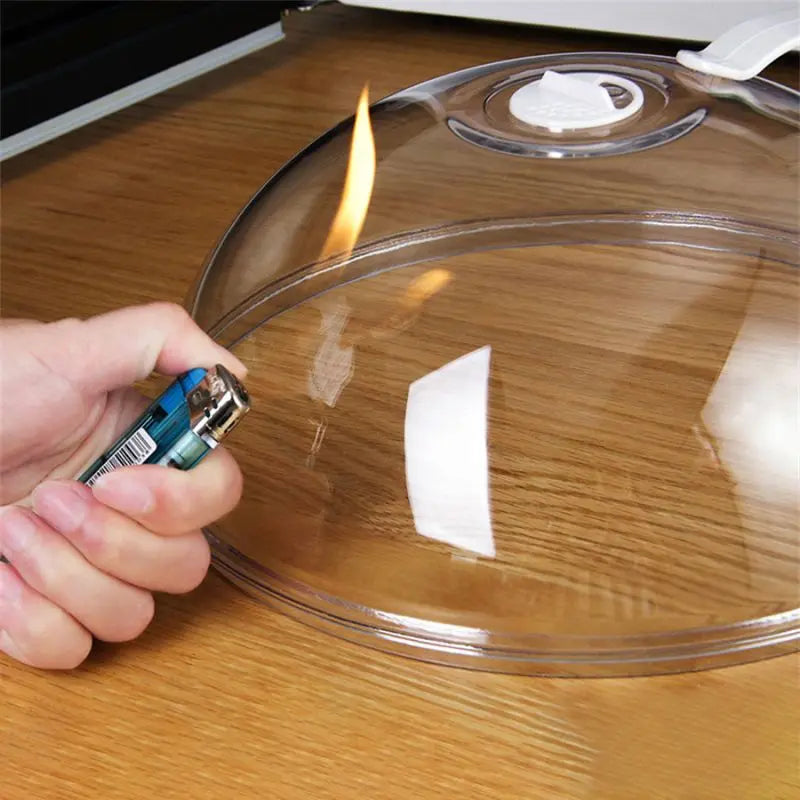 Microwave splash cover, household oven heating cover, handle,