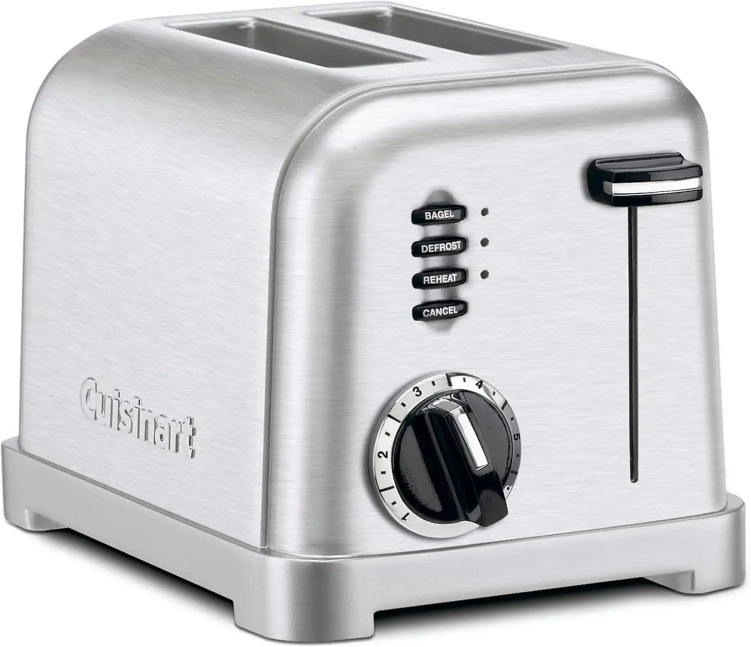 Classic 2-Slice Metal Toaster with Brushed Stainless Steel