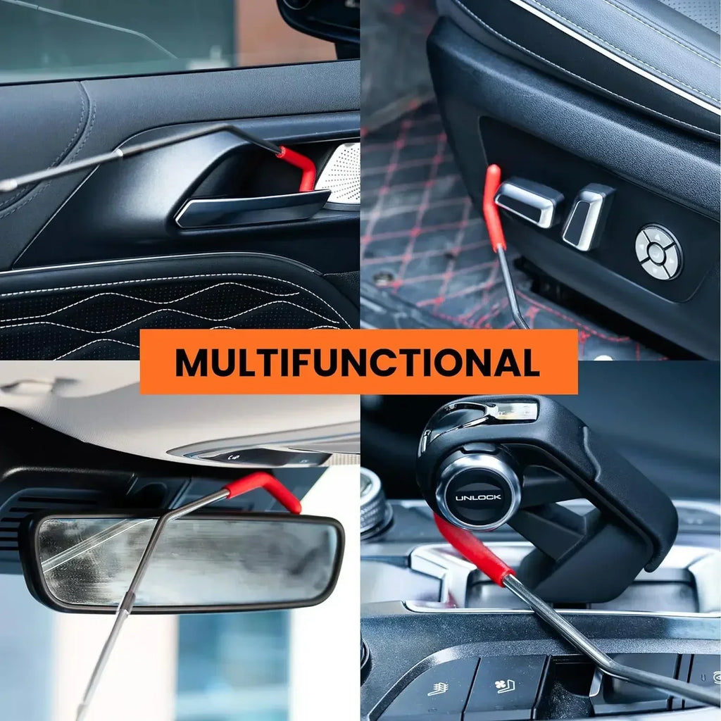 18Pc Car Window Door Emergency Open Key Lost Lock Out Unlock Air Wedge Bag Pump