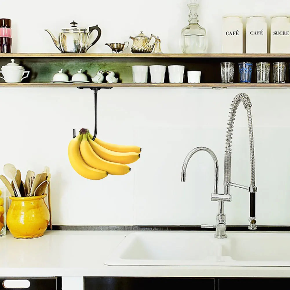 Under Cabinet Banana Hook Hanger Multipurpose Banana Holder
