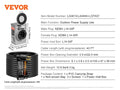 30 Amp Generator Cord and Power Inlet Box Kit  with Lock