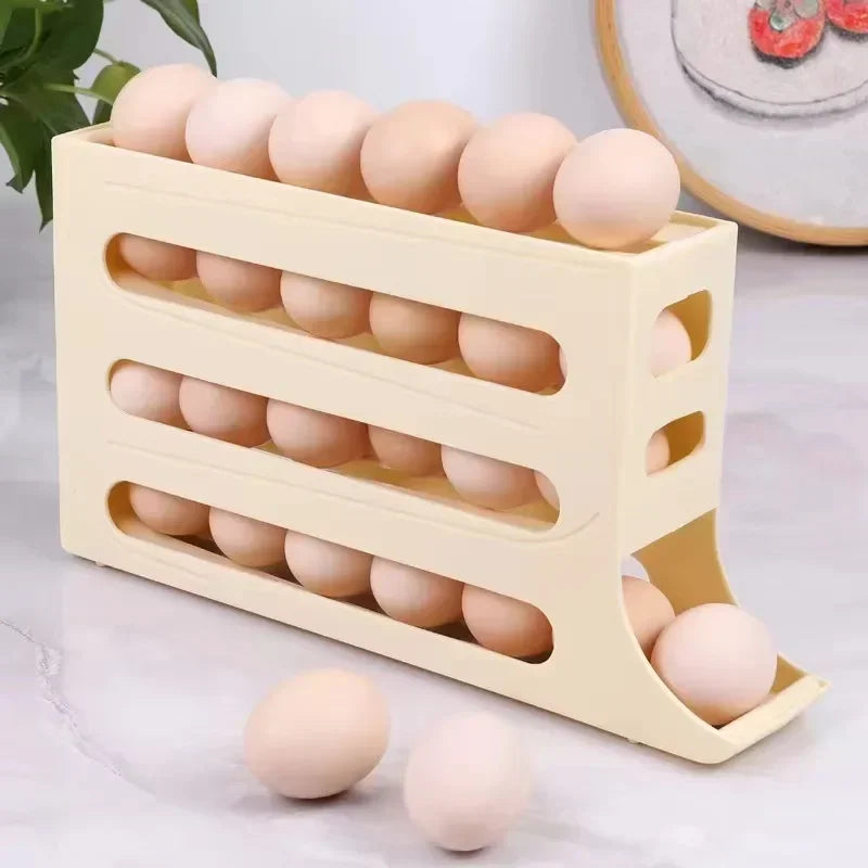 4 Layers Automatic Rolling Egg Holder