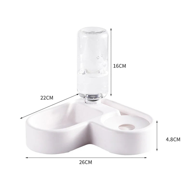 Dog Basin Dual-use Multi-functional Drinking And Feeding
