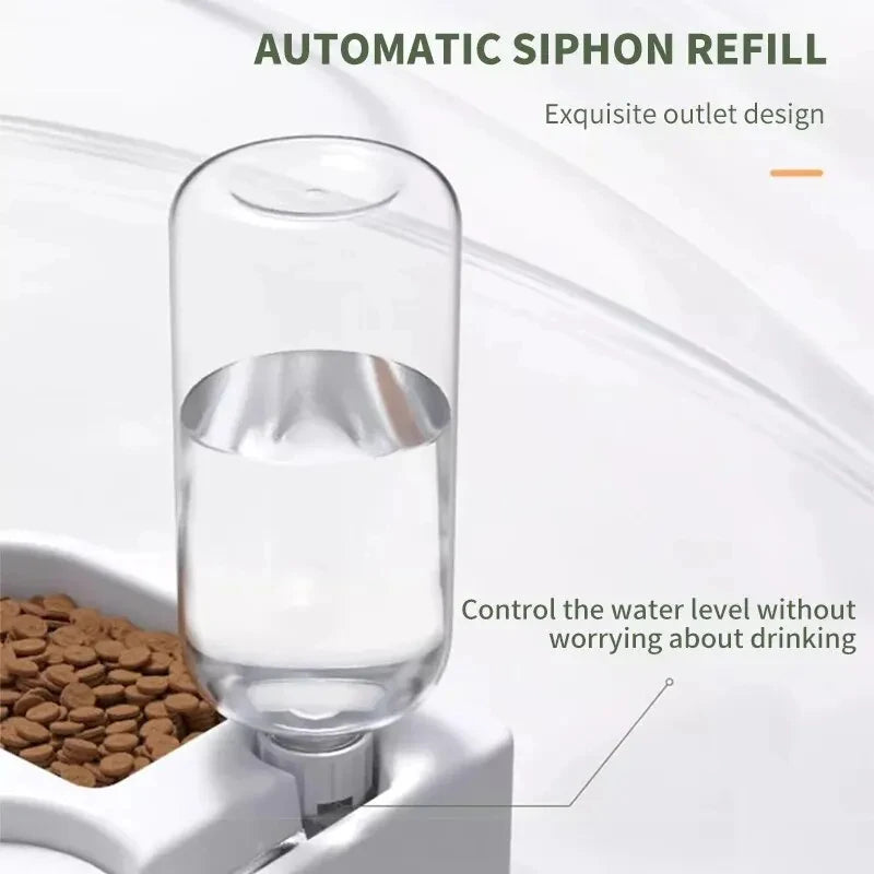 Dog Basin Dual-use Multi-functional Drinking And Feeding