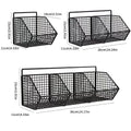 Wall-mounted Kitchen Storage Basket for Ktchen Ingredients