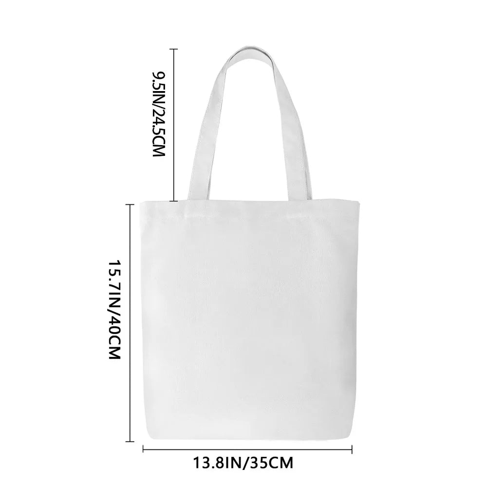 Bohemian Mushroom Herbology Canvas Tote Bag