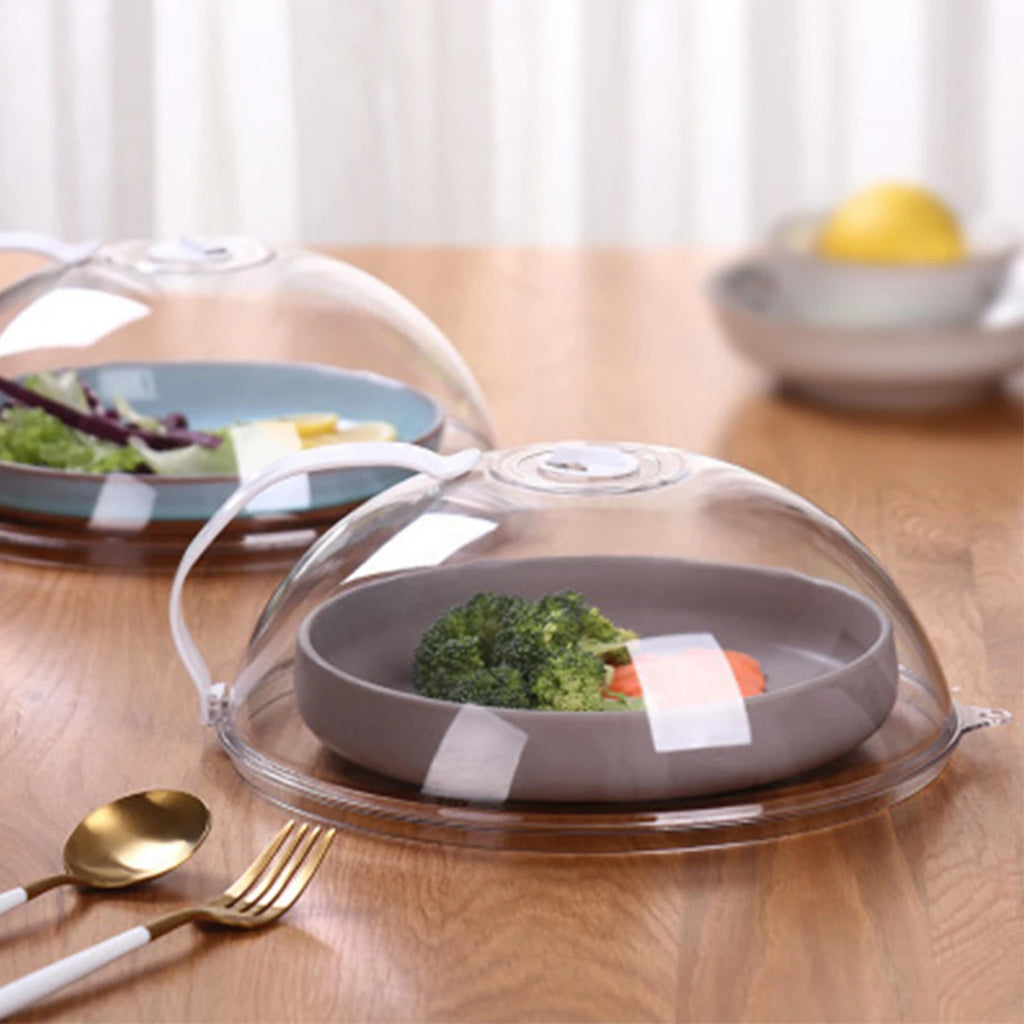Microwave splash cover, household oven heating cover, handle,