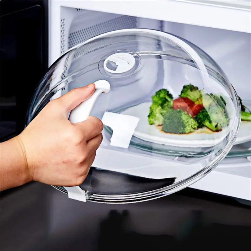 Microwave splash cover, household oven heating cover, handle,