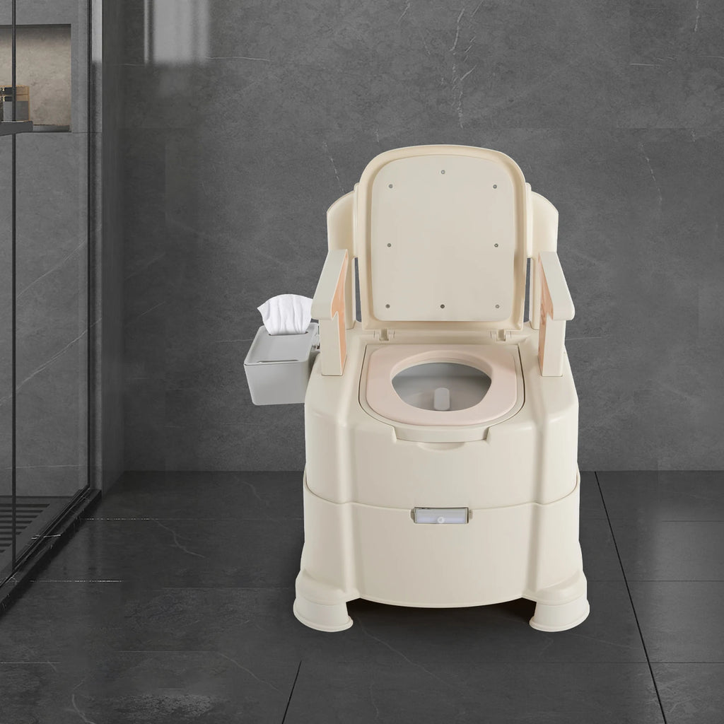 Portable Toilet With Sensor Night Light With Maximum Load 200kg,