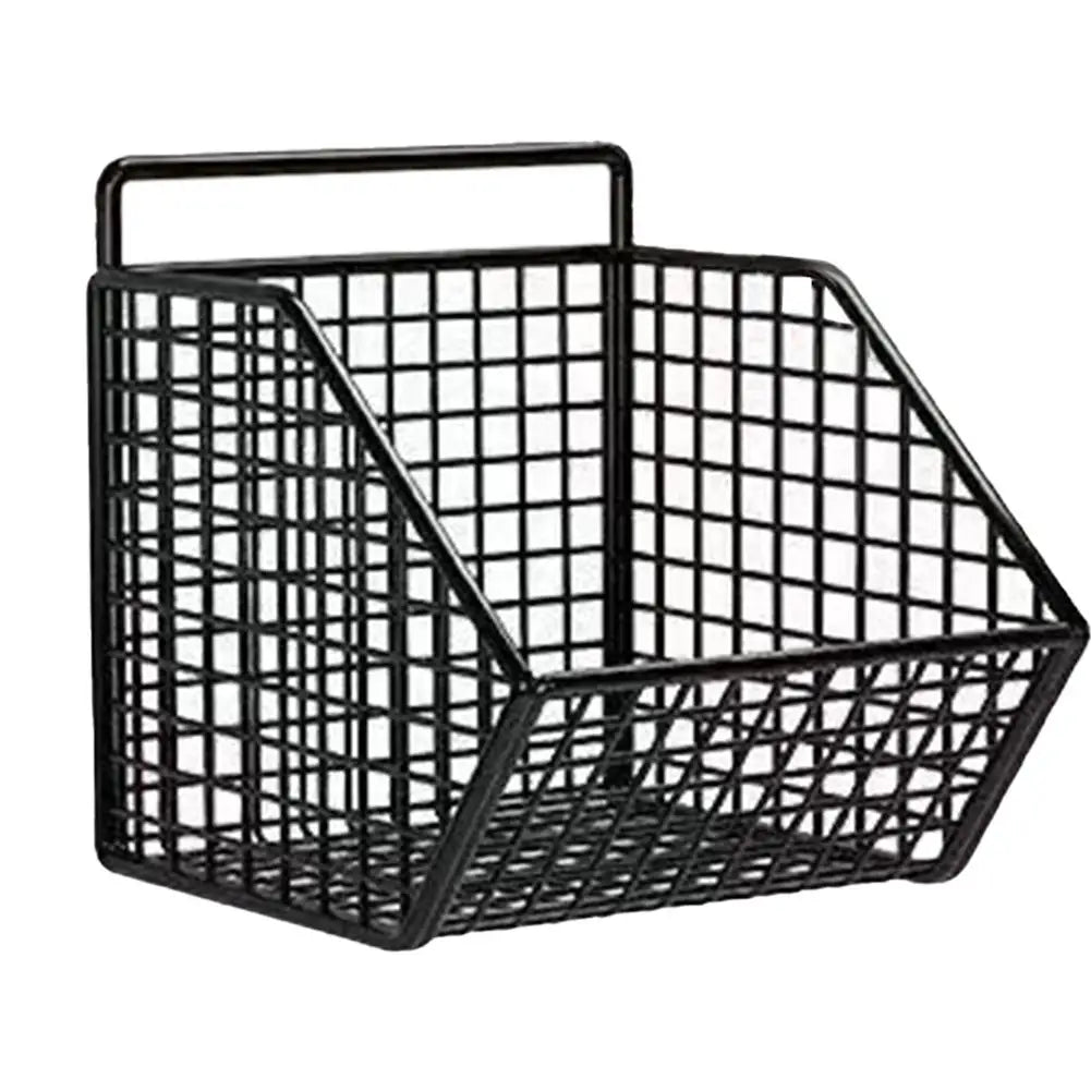 Wall-mounted Kitchen Storage Basket for Ktchen Ingredients