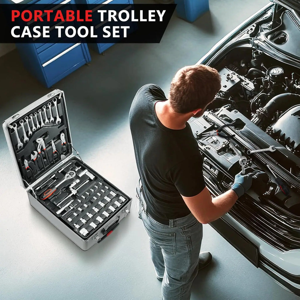 799pcs Tool Set Mechanics Tool kit with Trolley Case