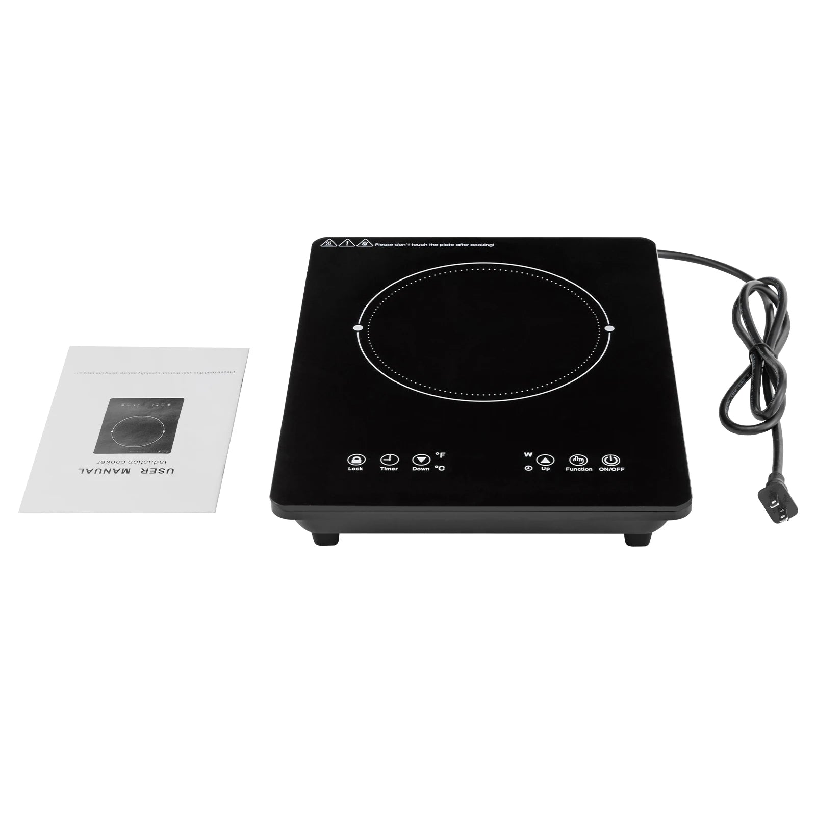 1800W Portable Induction Cooktop w/ Ultra Thin Body
